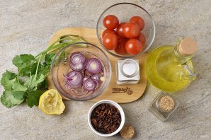 Салат из консервированной белой фасоли