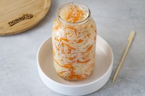 Хрустящая капуста в рассоле на зиму