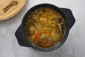 Суп из гавайской смеси