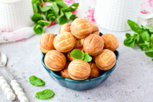 Печенье «Орешки» со сгущенкой
