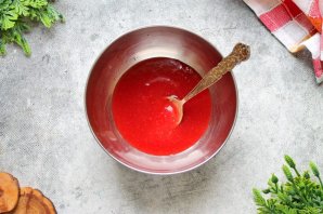 Десерт из земляники