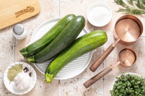 Маринованные цукини