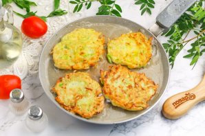 Картофельные драники с кабачками