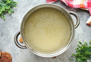 Щи с курицей
