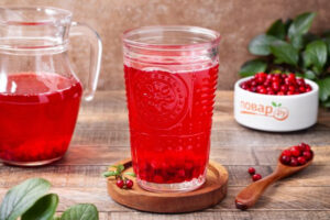 Компот из брусники