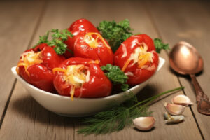Маринованный перец с капустой и морковью. Самая вкусная овощная закуска на всю зиму!