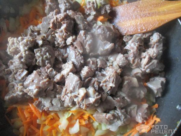 Рецепт: Тушеное легкое в сметане - бюджетное блюдо