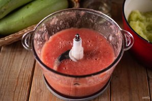 Икра кабачковая с помидорами