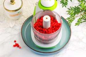 Брусника протертая с сахаром