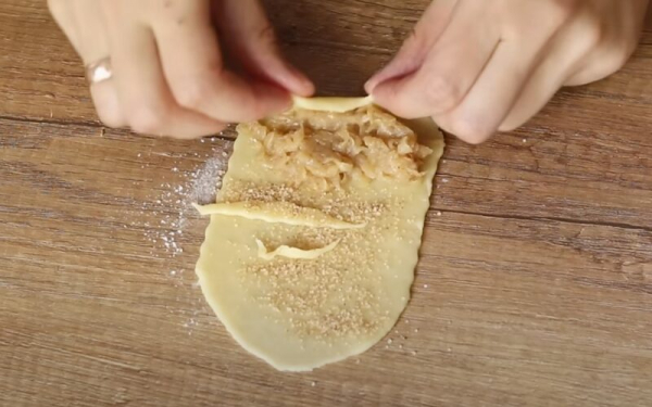 Печенье «Яблочный штрудель». Невероятно вкусно: хрупкое нежное тесто и много сочной начинки!