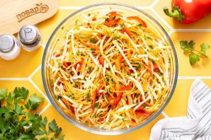 Салат из редьки на зиму