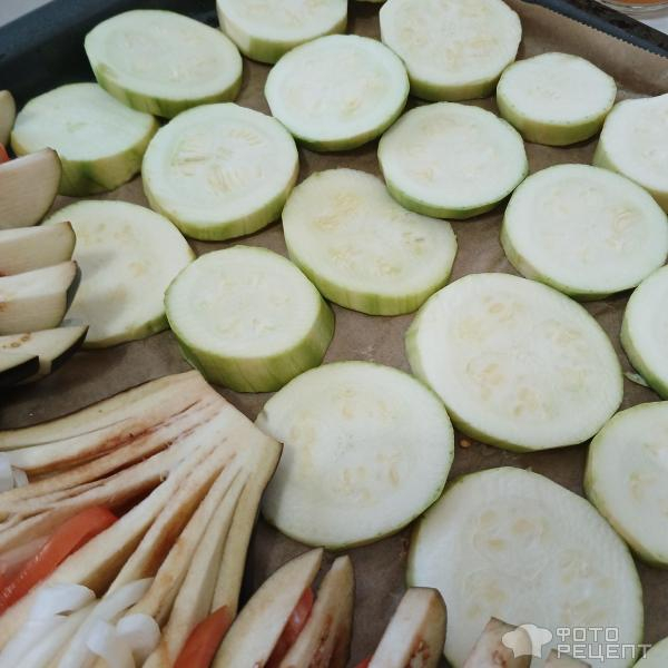 Рецепт: Запеченные кабачки с морковно-сырной начинкой-просто и вкусно! - С копчёным салом