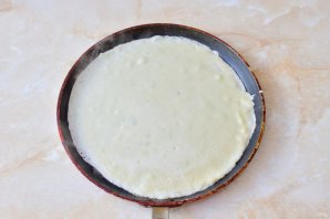 Блины с лососем
