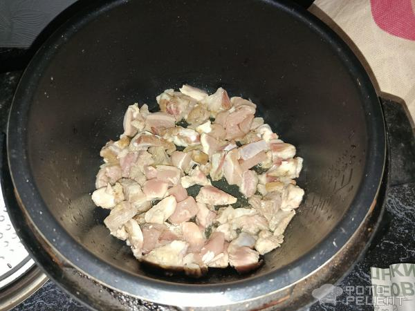 Рецепт: Гуляш мясной - со свининой и фасолью
