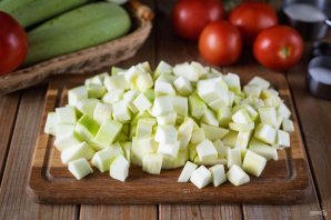 Икра кабачковая с помидорами