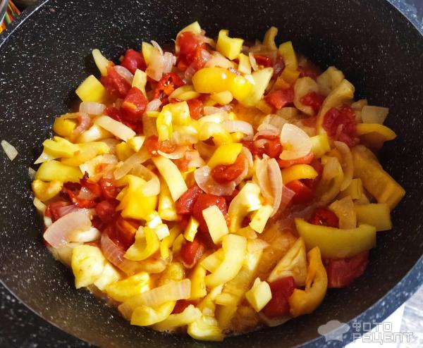 Рецепт: Икра баклажанная с красным перцем - Вкуснее этой баклажанной икры вы точно не пробовали!