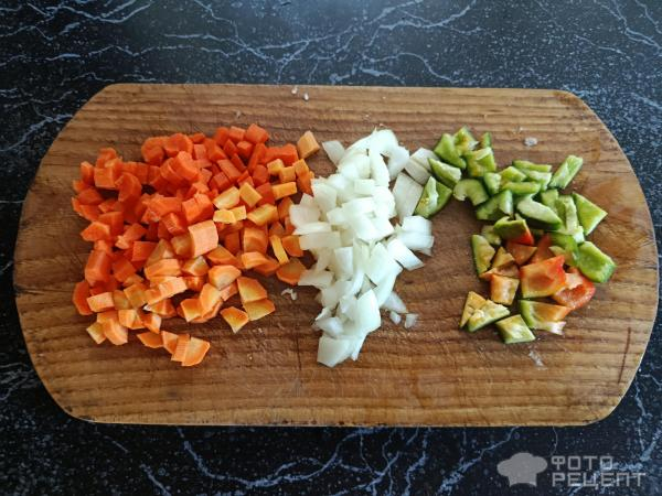 Рецепт: Гуляш мясной - со свининой и фасолью