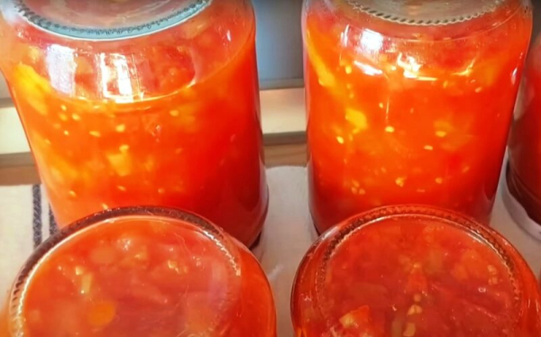 Томатный соус «Шакшука» на зиму. Заготовка для вкусной и быстрой яичницы: просто и практично