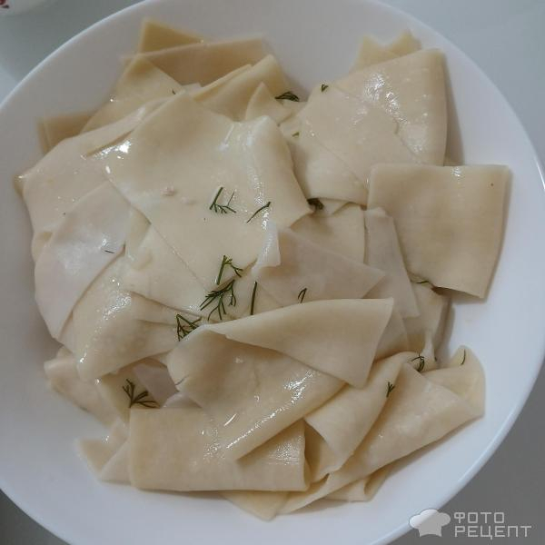 Рецепт: Бешбармак из курицы - Любимое татарское блюдо:)