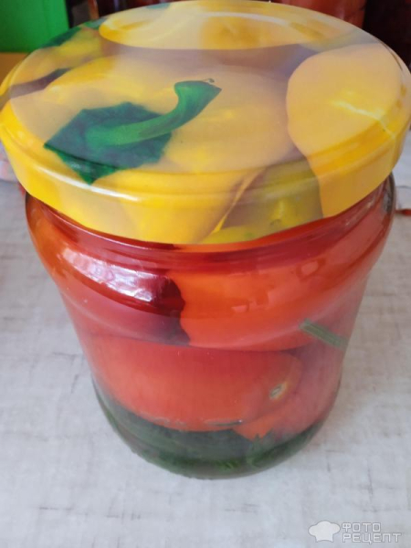 Рецепт: Маринованные помидоры с морковной ботвой - Очень вкусные и без заморочек: с уксусом и без него