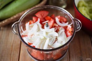 Икра кабачковая с помидорами