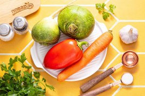 Салат из редьки на зиму